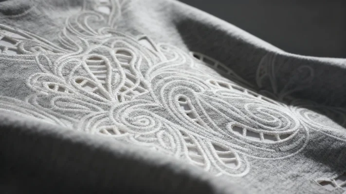 Scallop and Hole Embroidery