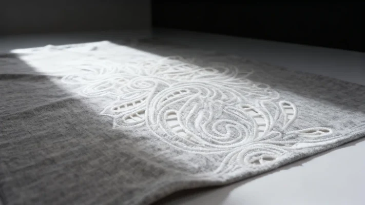 Scallop and Hole Embroidery